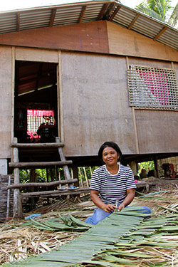 Mary by her ADRA House