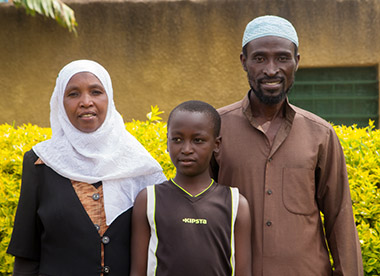 Mariam Uwimana and Husband