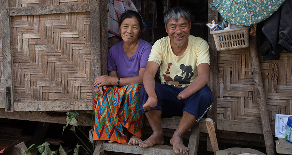 IDP Couple in Myanmar