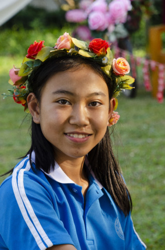 Helping Blossom to Bloom Keep Girls Safe Flower Crown