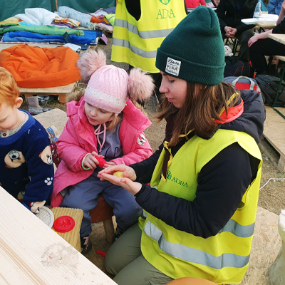 ADRA helps Refugee Children